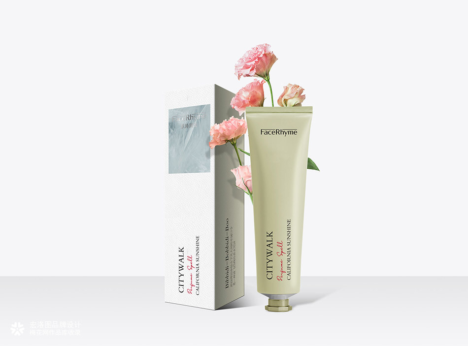 FaceRhyme肤诗润美｜香氛护手霜全案包装设计-宏洛图