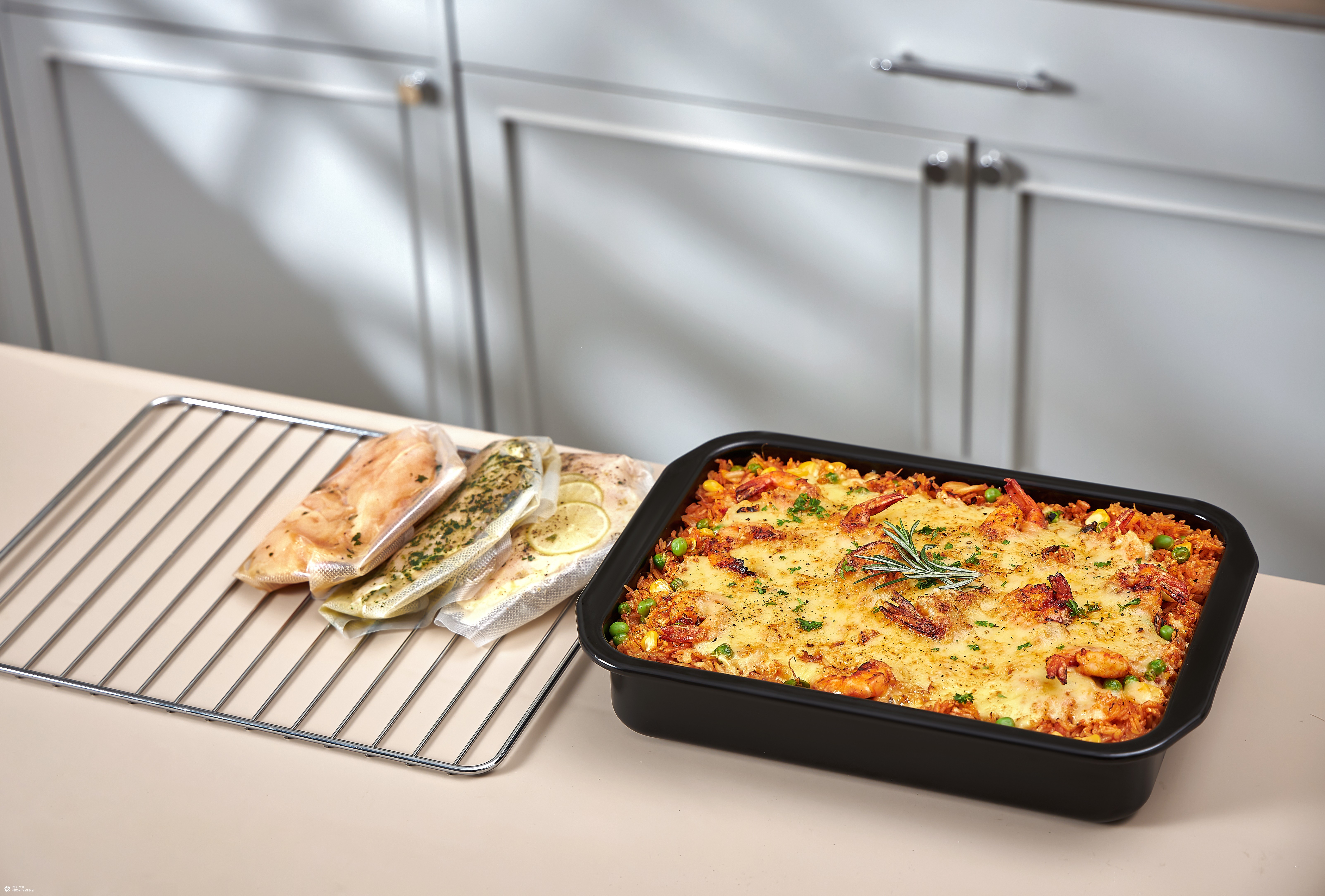 静物拍摄|小家电拍摄|厨电外销亚马逊小烤箱食物氛围