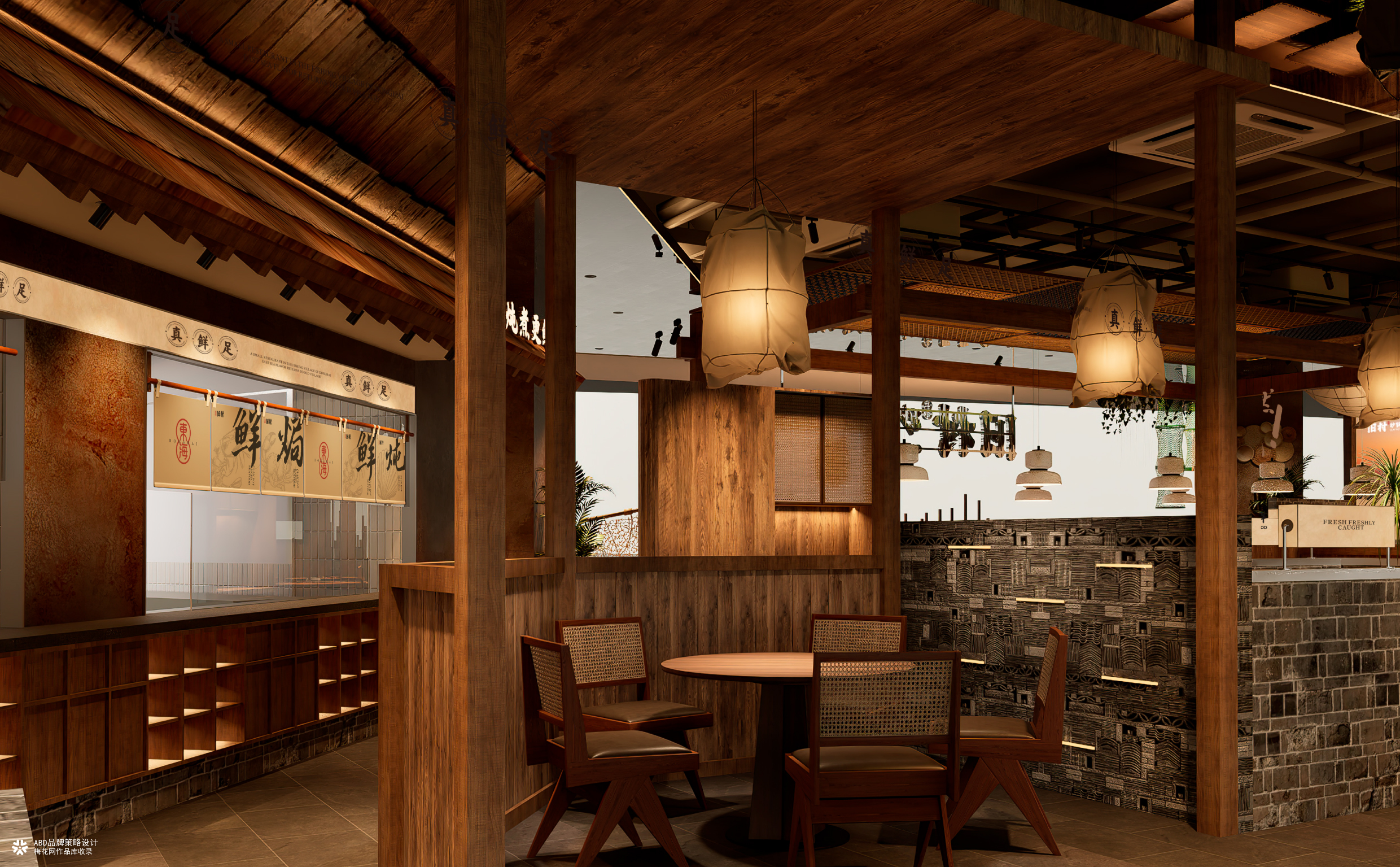 旧村·砂锅焗海鲜 | ABD案例