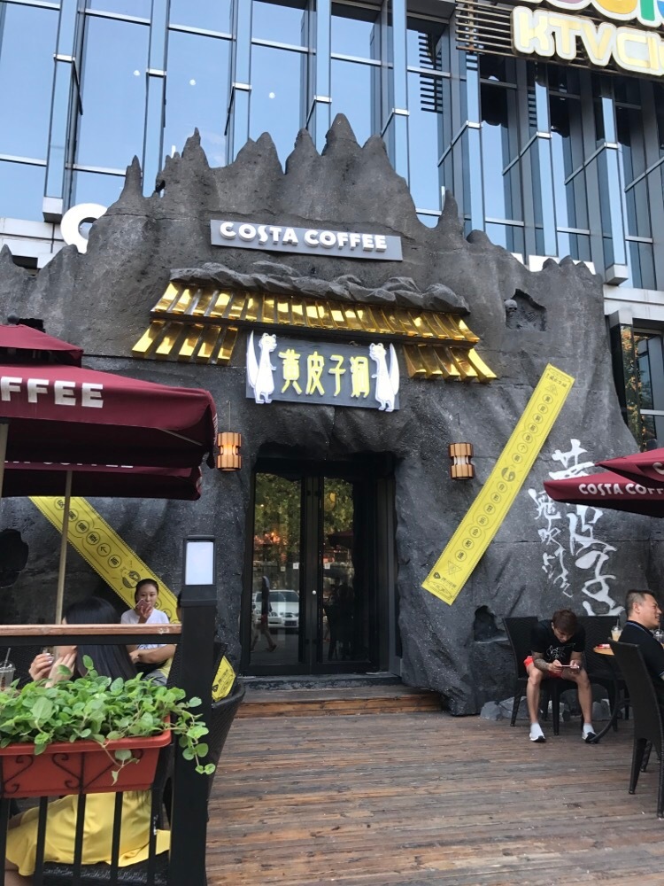三里屯COSTA《黄皮子洞》户外广告