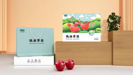 “陕西苹果”包装设计