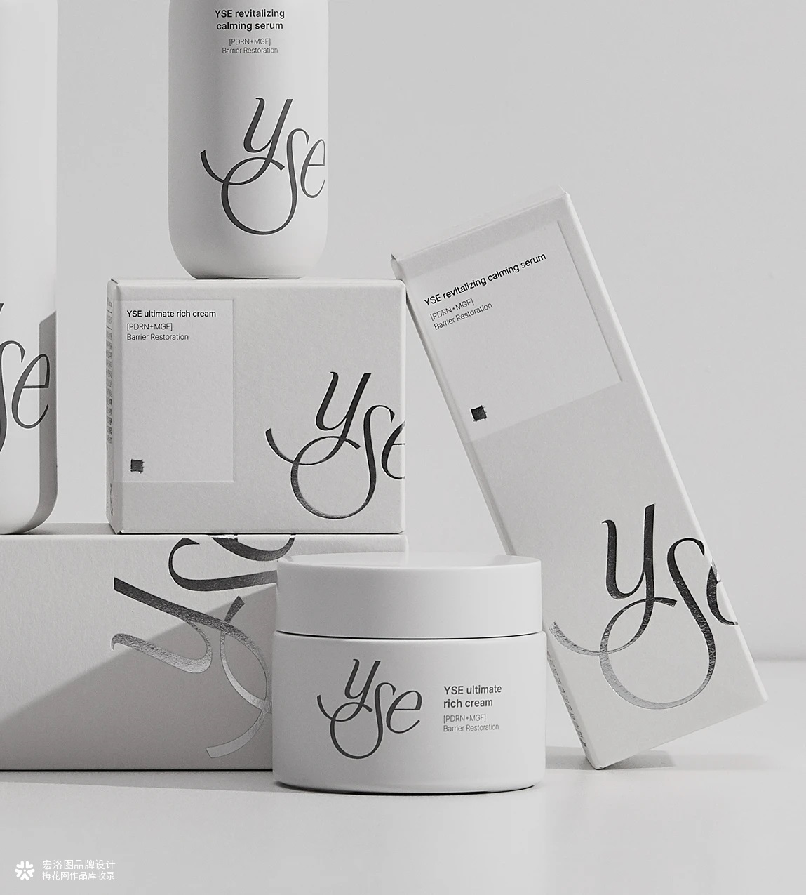 护肤YSE品牌包装设计创意概括-宏洛图品牌设计