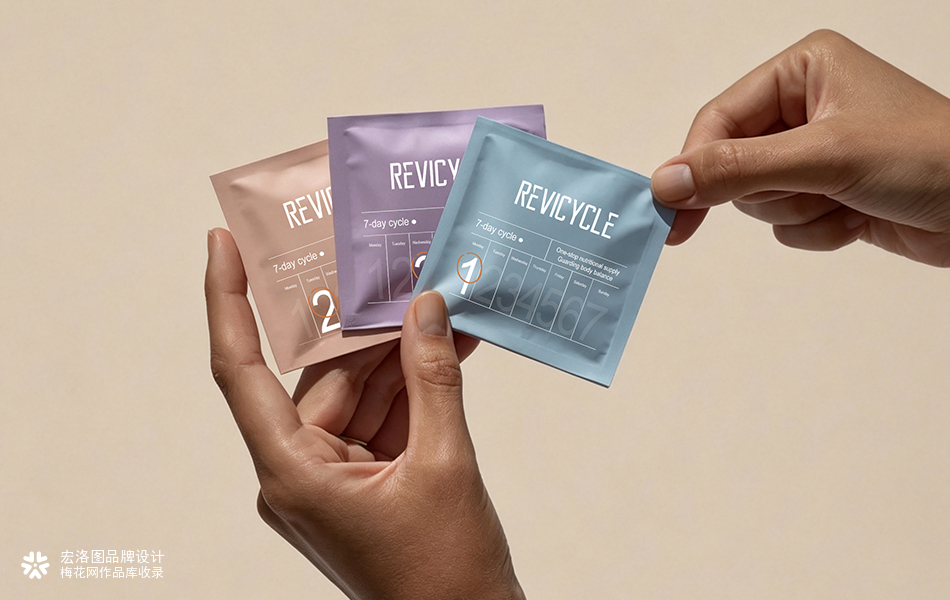 焕序 ReviCycle：如何用包装设计，让“7天周期”成为品牌记忆点