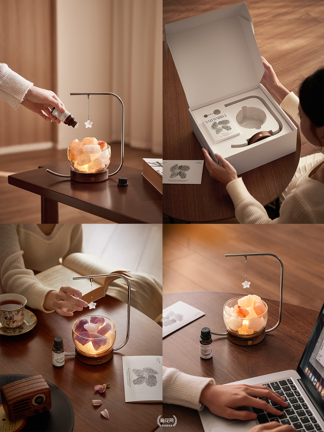 晶石香薰礼盒/静物摄影/家居摄影/菓凯香薰/逆光者视觉