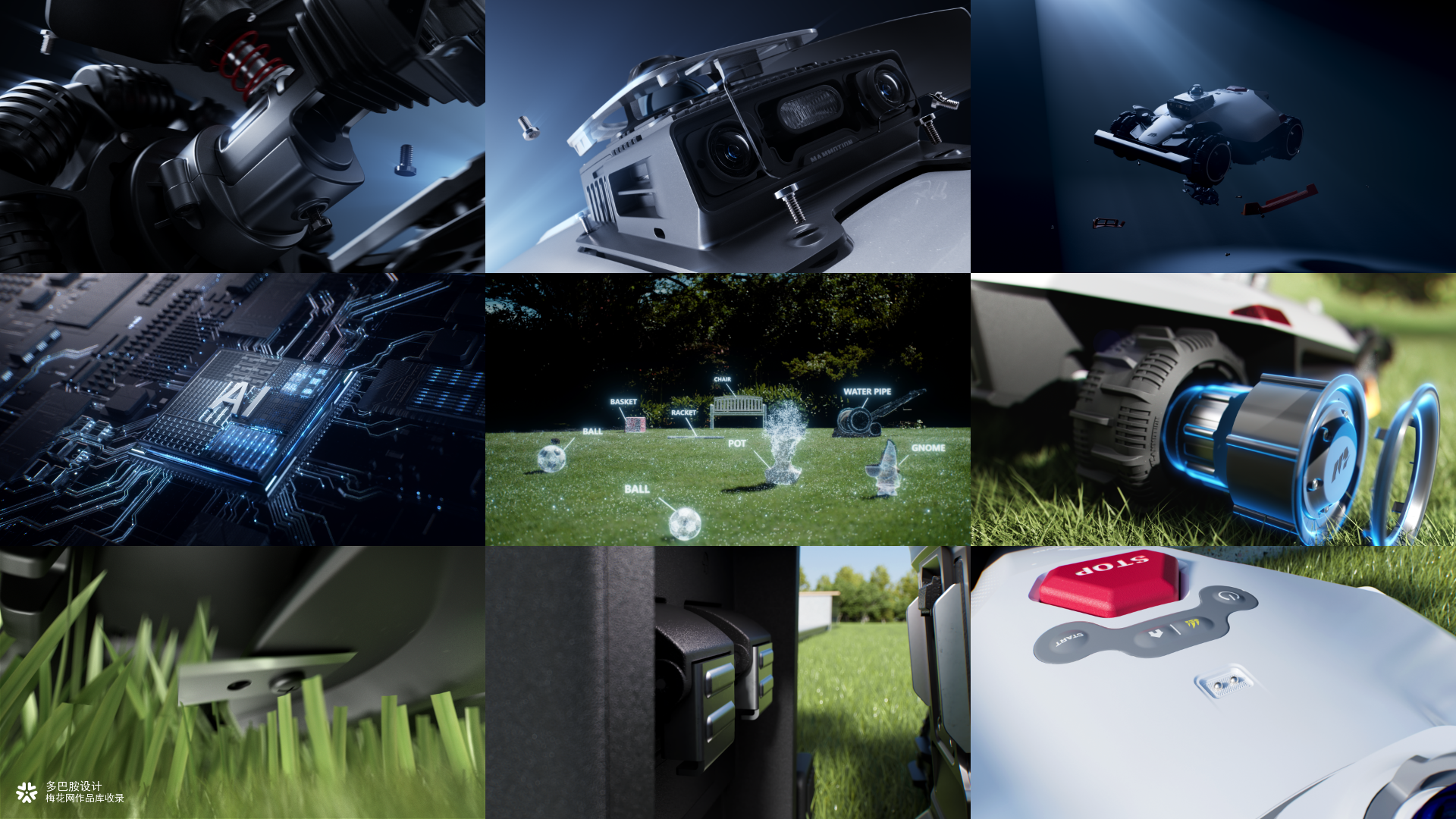 库犸Mammotion LUBA 3 AWD 割草机TVC广告