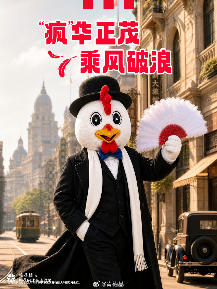鸡毛出在鸡身上，肯德基疯四送起了鸡毛扇？
