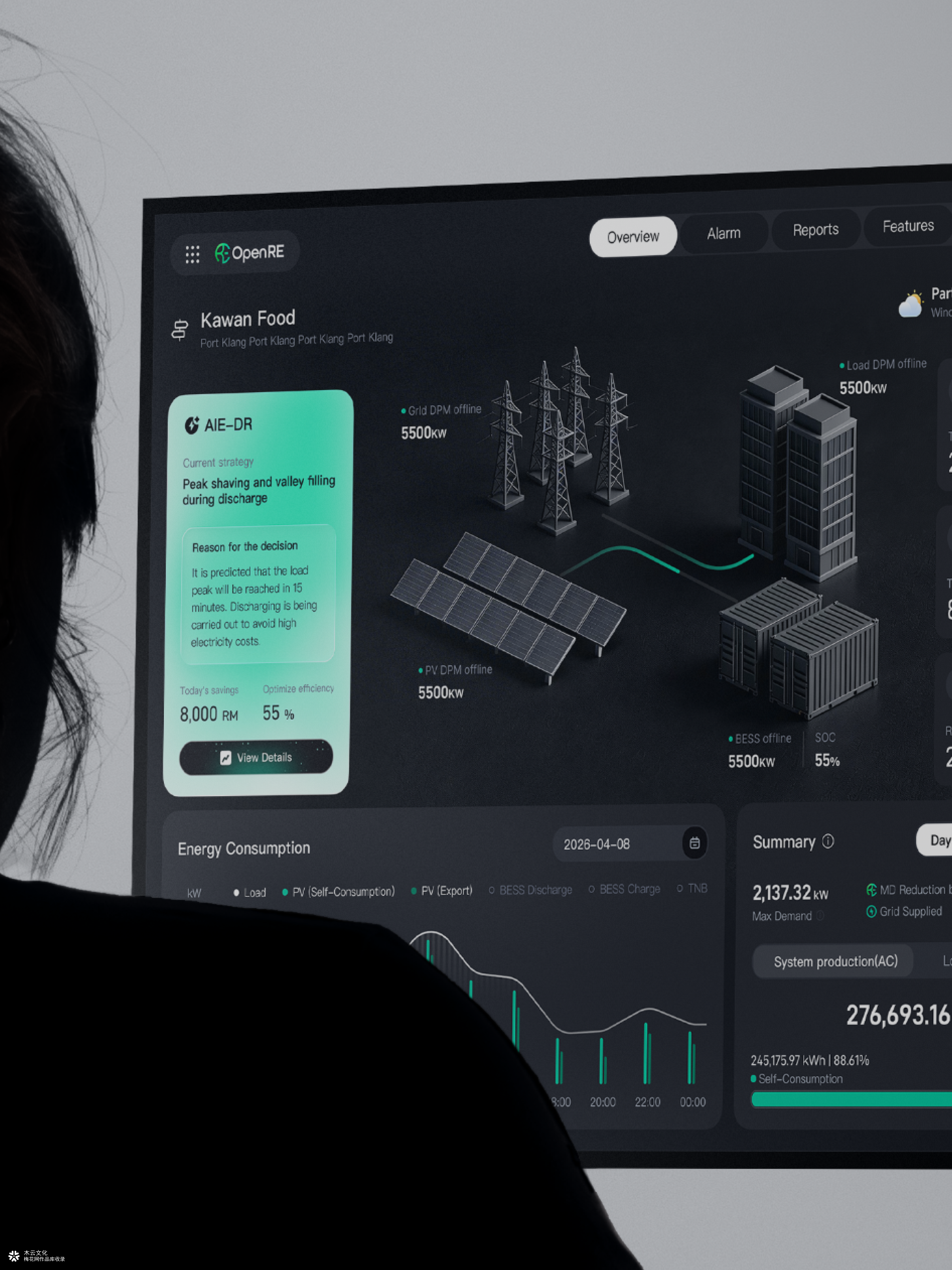 智慧能源管理平台 UI/UX 设计