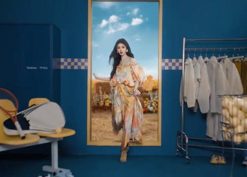 淘宝和鞠婧祎解锁春日新穿搭