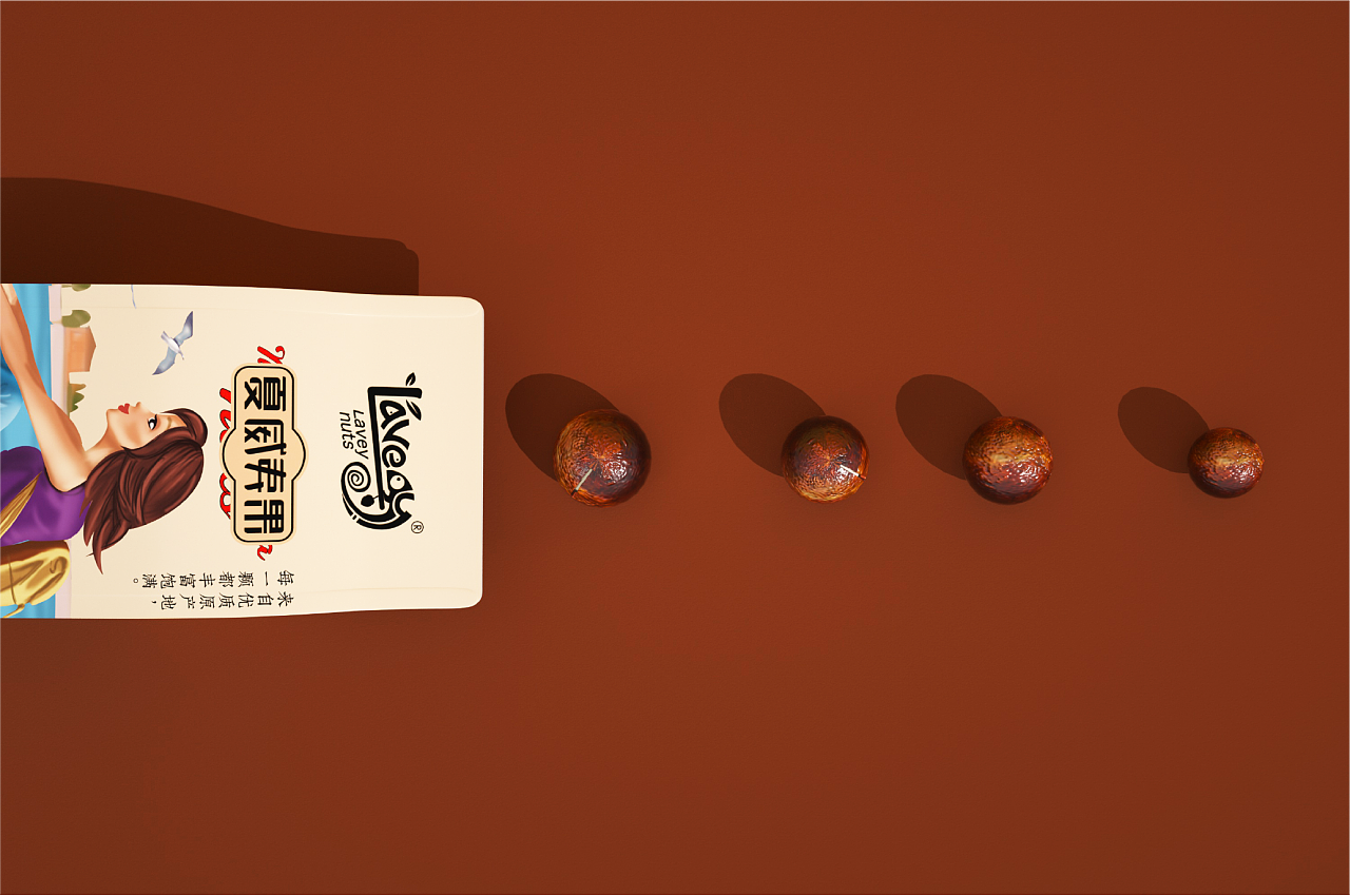 拉威夫坚果包装设计  原创作品 / 平面 / 包装 