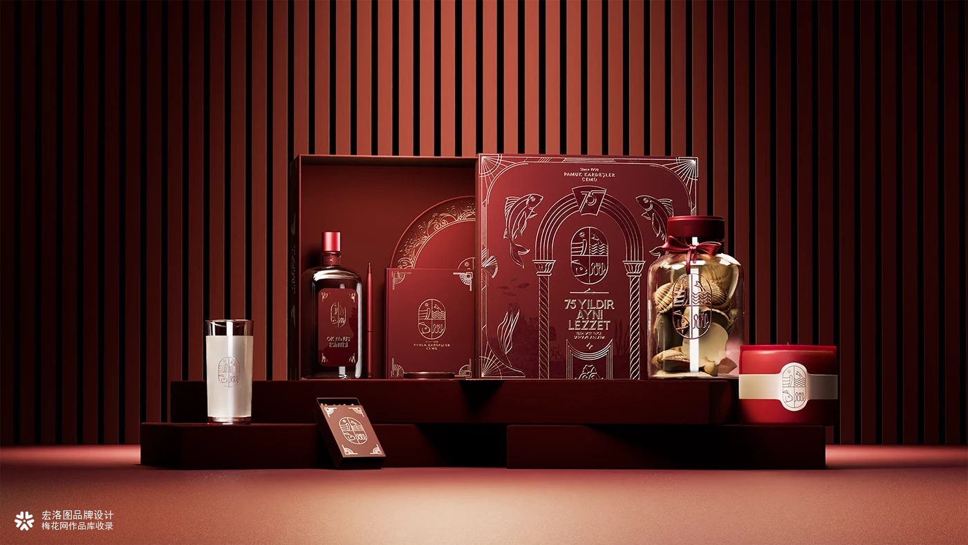 Pamuk Kardeşler Cemo 75周年华诞的礼盒包装设计-宏洛图品牌设计