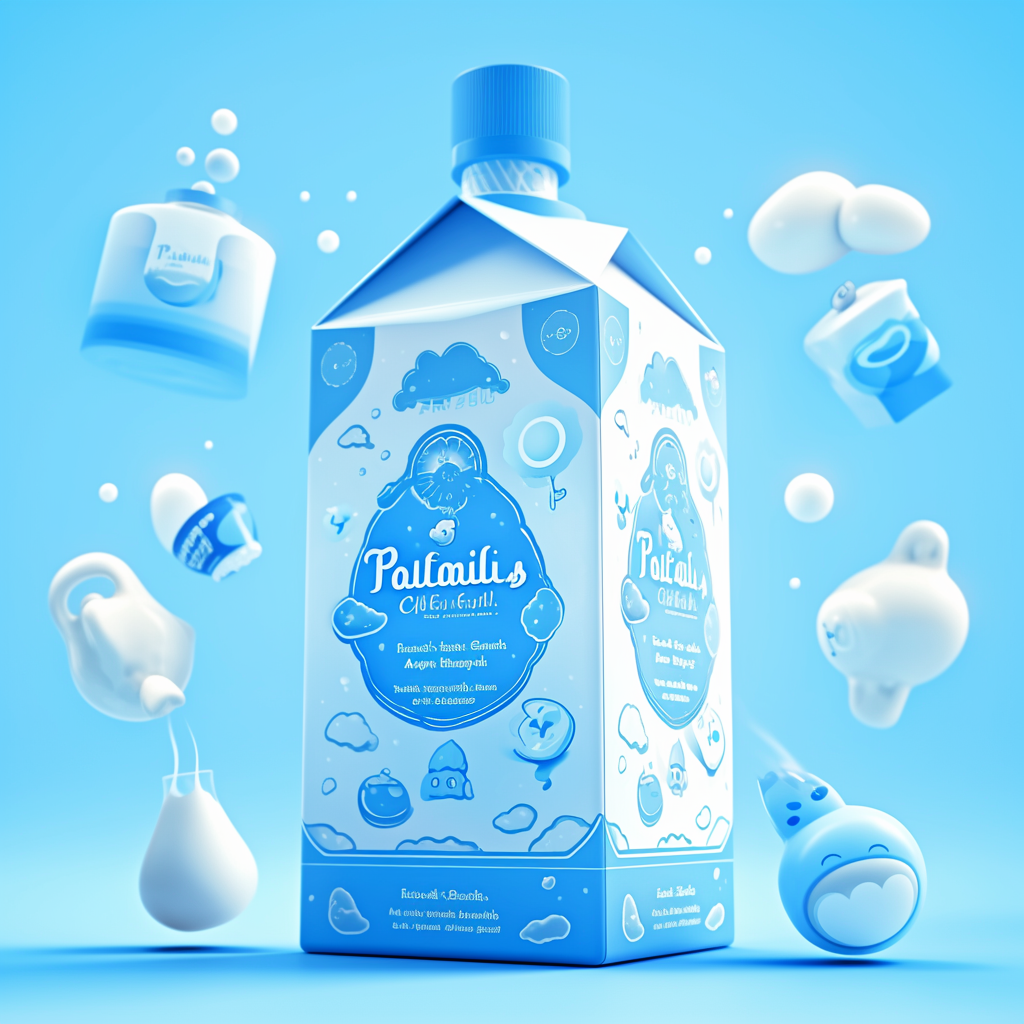 儿童产品包装设计logo礼盒吉祥物设计