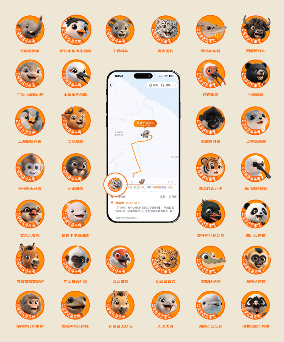 淘宝公益宝贝20周年：宝贝动物派送员