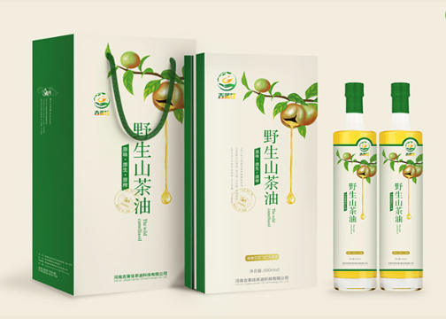吉莱佳野生山茶油包装营销设计