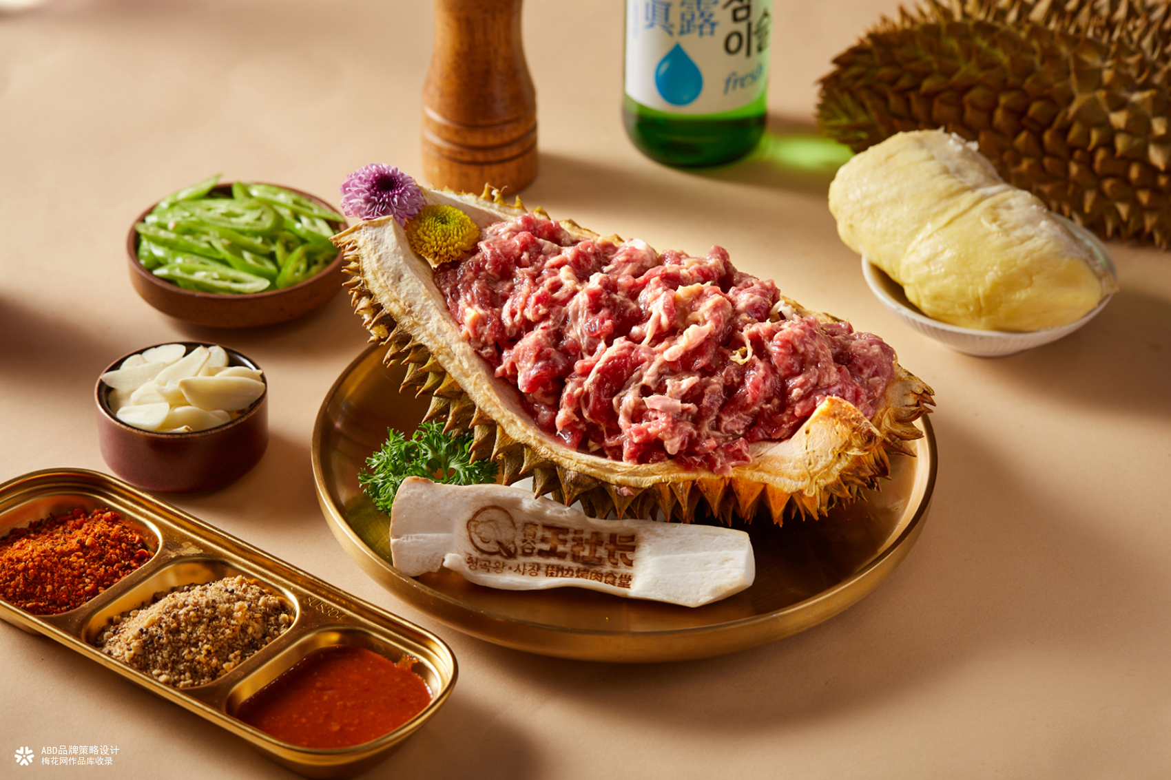 青谷王社长·街边烤肉食堂 | ABD案例