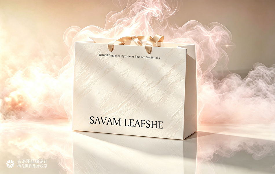 莎梵丽诗 SAVAM LEAFSHE｜轻奢花香香水全案包装设计