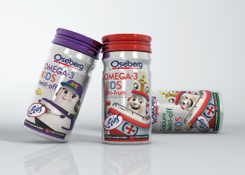 Oseberg鱼油品牌包装设计 营养品包装 品牌升级