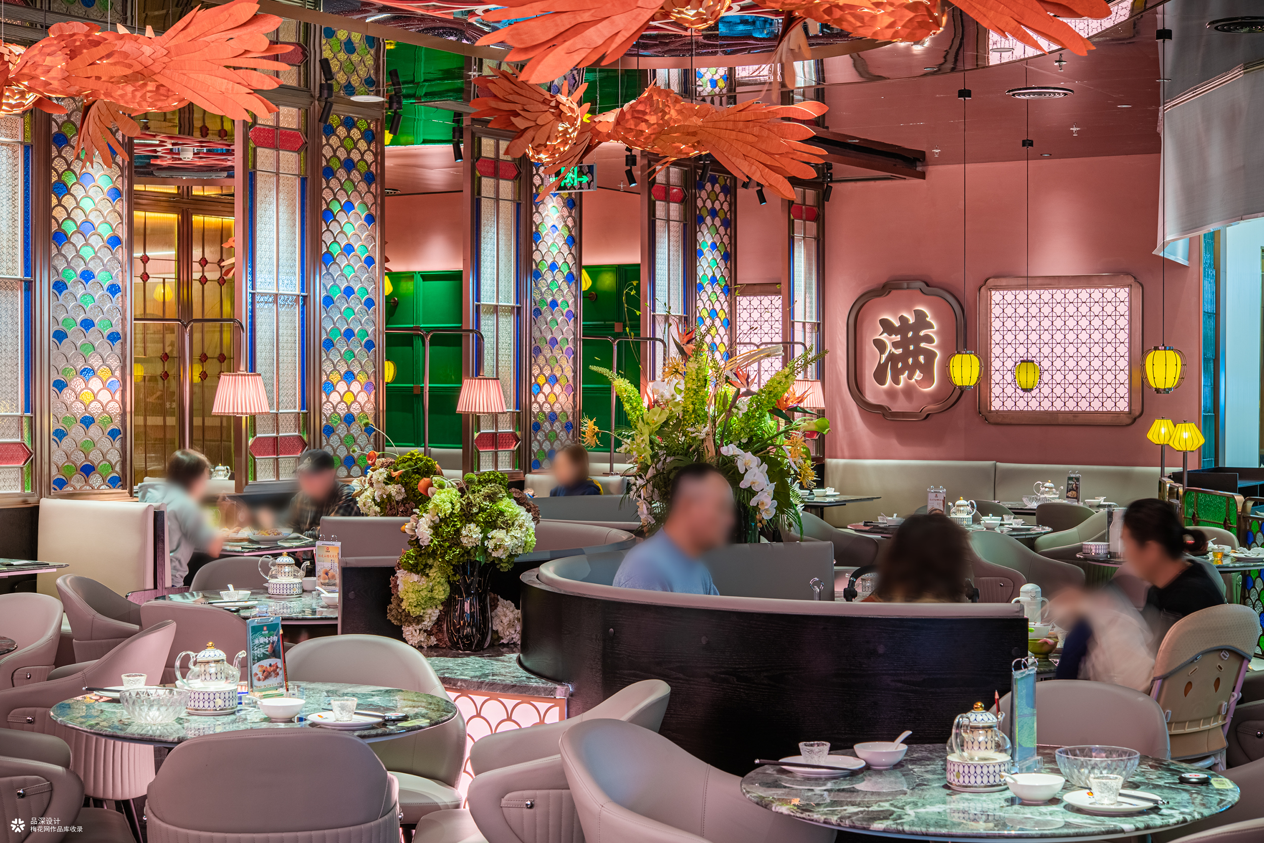 品深餐饮设计 | 客满楼「手工茶点·客家名菜」