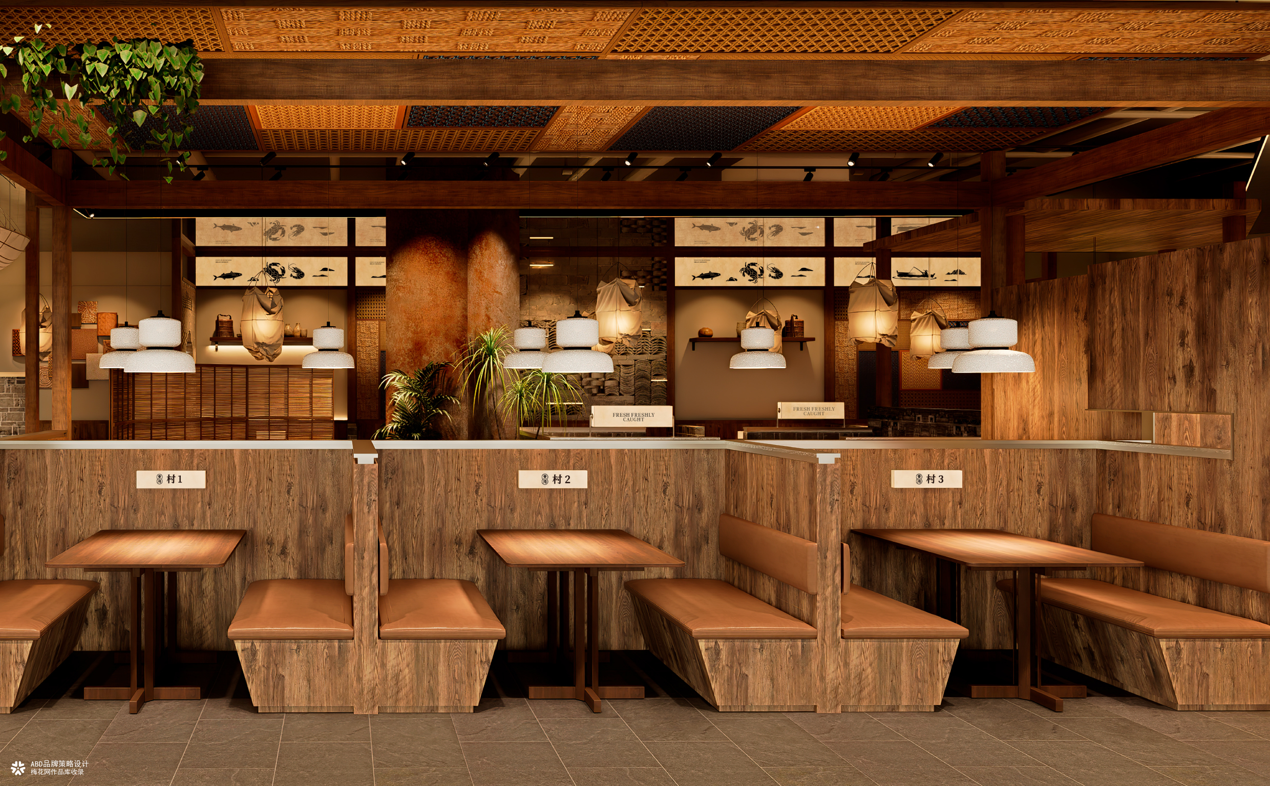 旧村·砂锅焗海鲜 | ABD案例