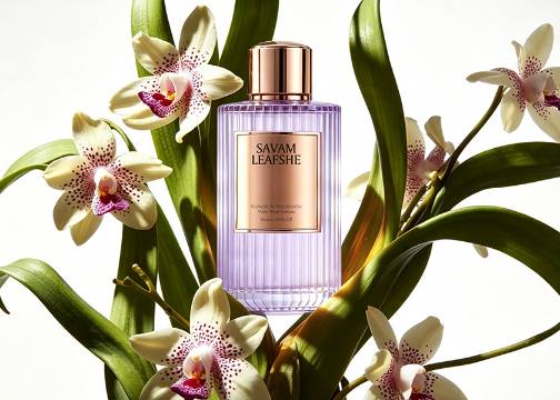 莎梵丽诗 SAVAM LEAFSHE｜轻奢花香香水全案包装设计