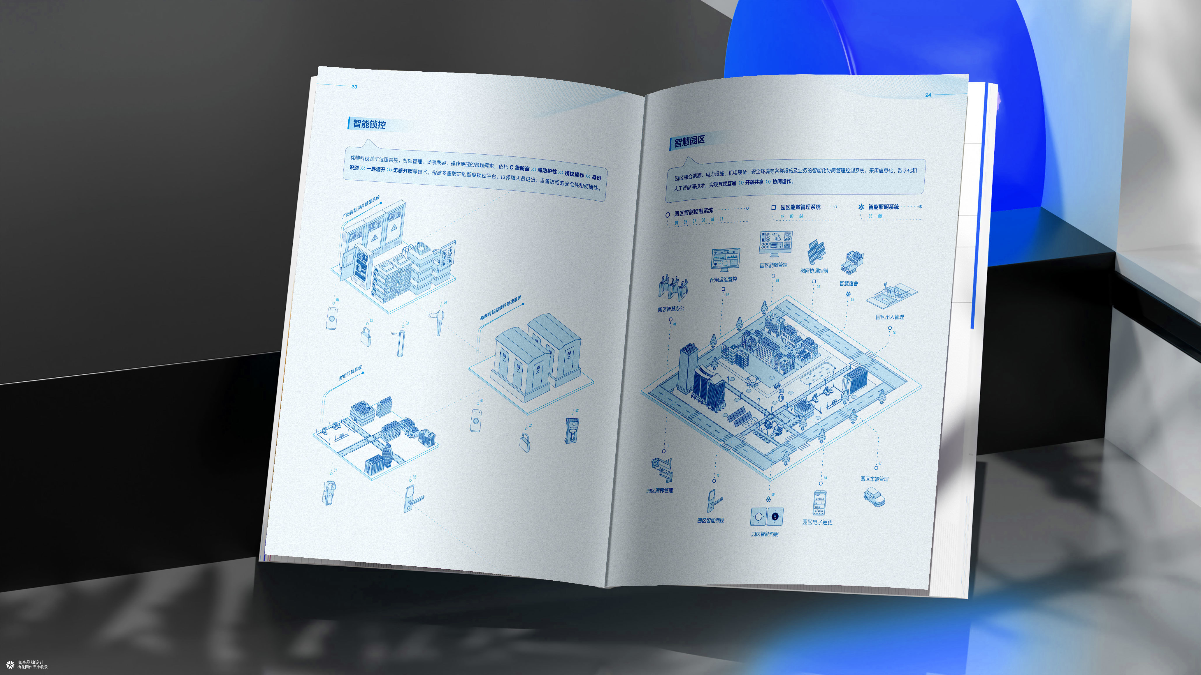 智慧电力新能源画册