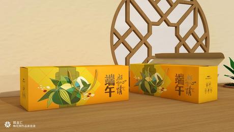 “端午好心情”粽子礼盒包装设计