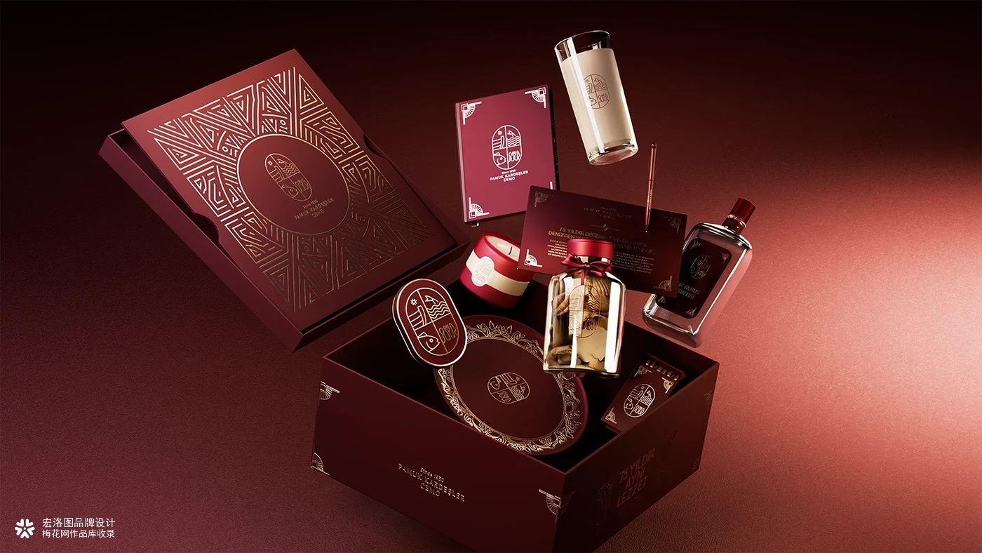 Pamuk Kardeşler Cemo 75周年华诞的礼盒包装设计-宏洛图品牌设计