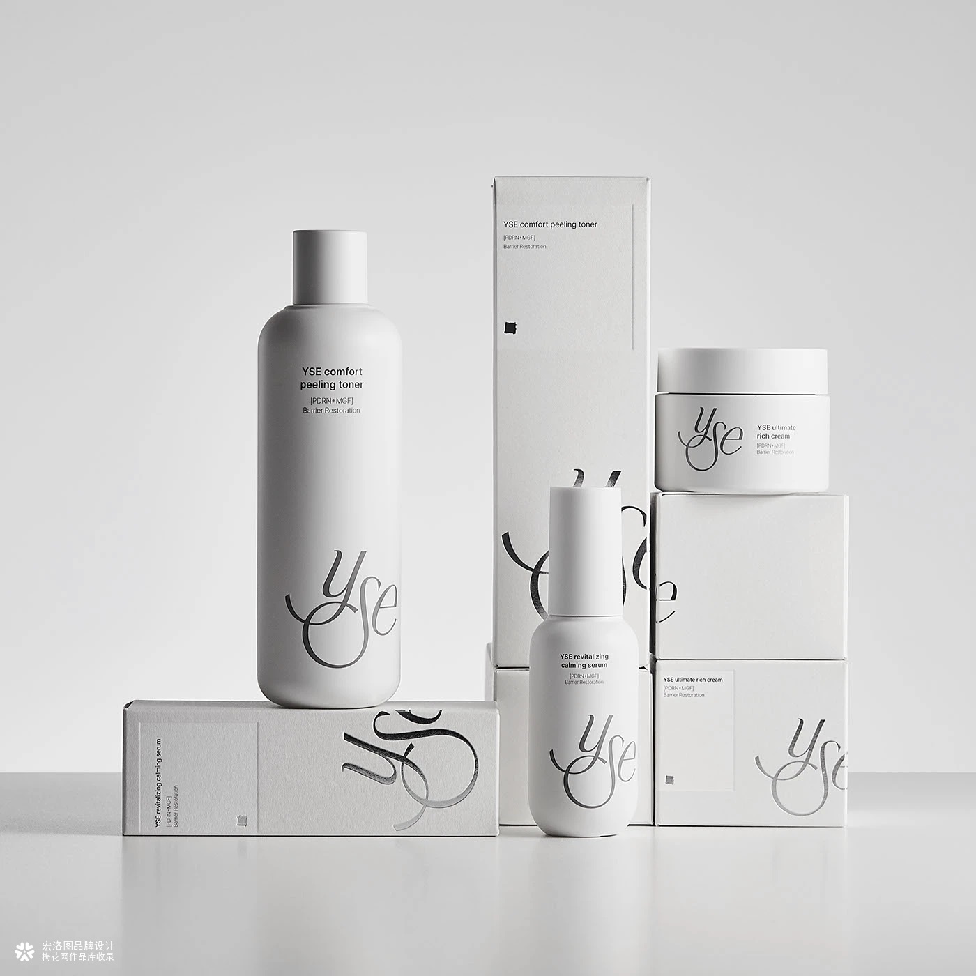 护肤YSE品牌包装设计创意概括-宏洛图品牌设计