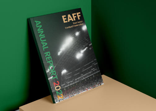 EAFF东亚足球联合会2022年报品牌画册设计