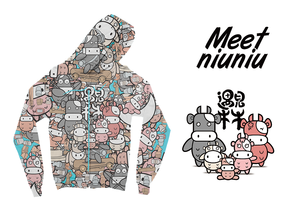 《遇见牛牛》IP形象设计