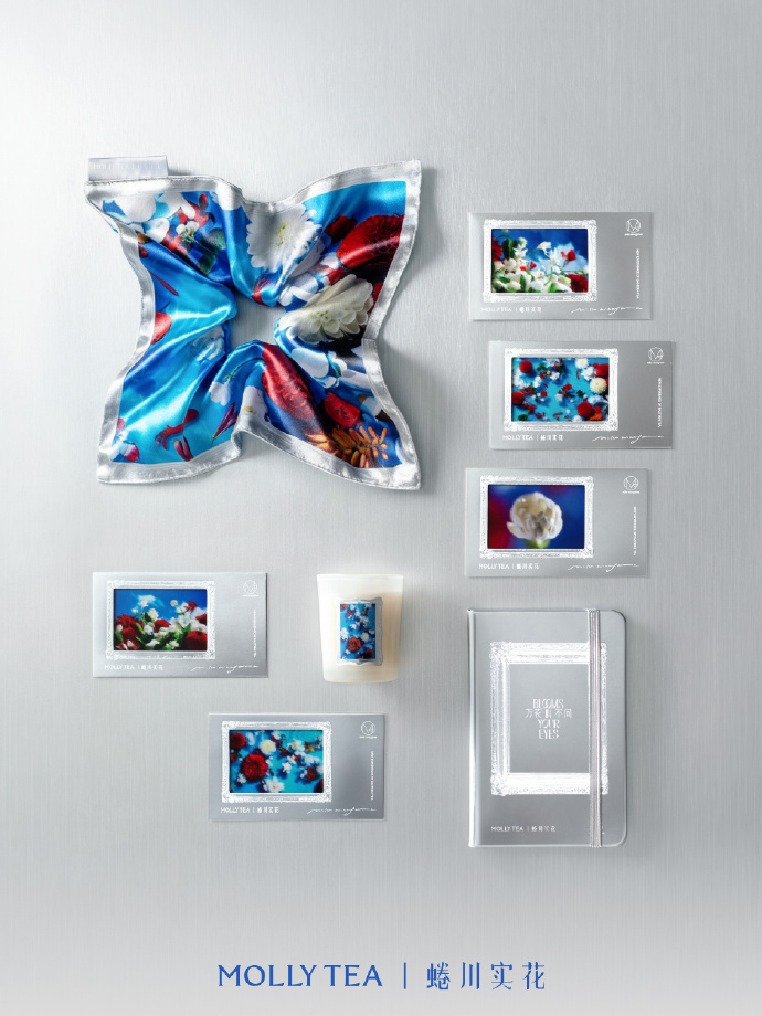 茉莉奶白携手蜷川实花共创漂亮花园