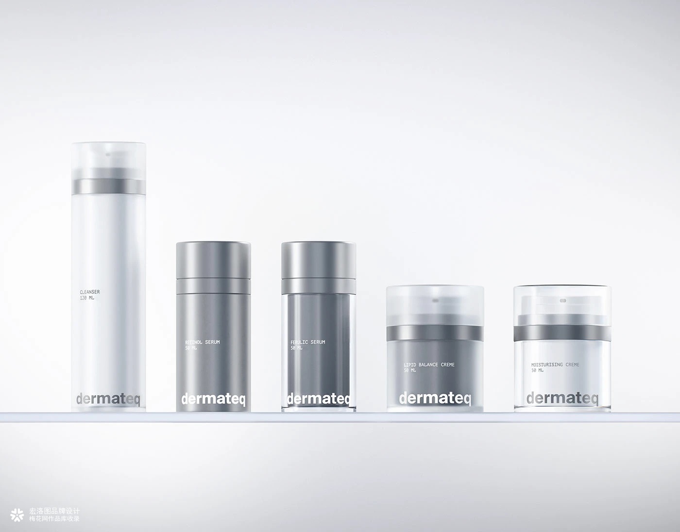 药妆Dermateq品牌包装设计-宏洛图品牌设计