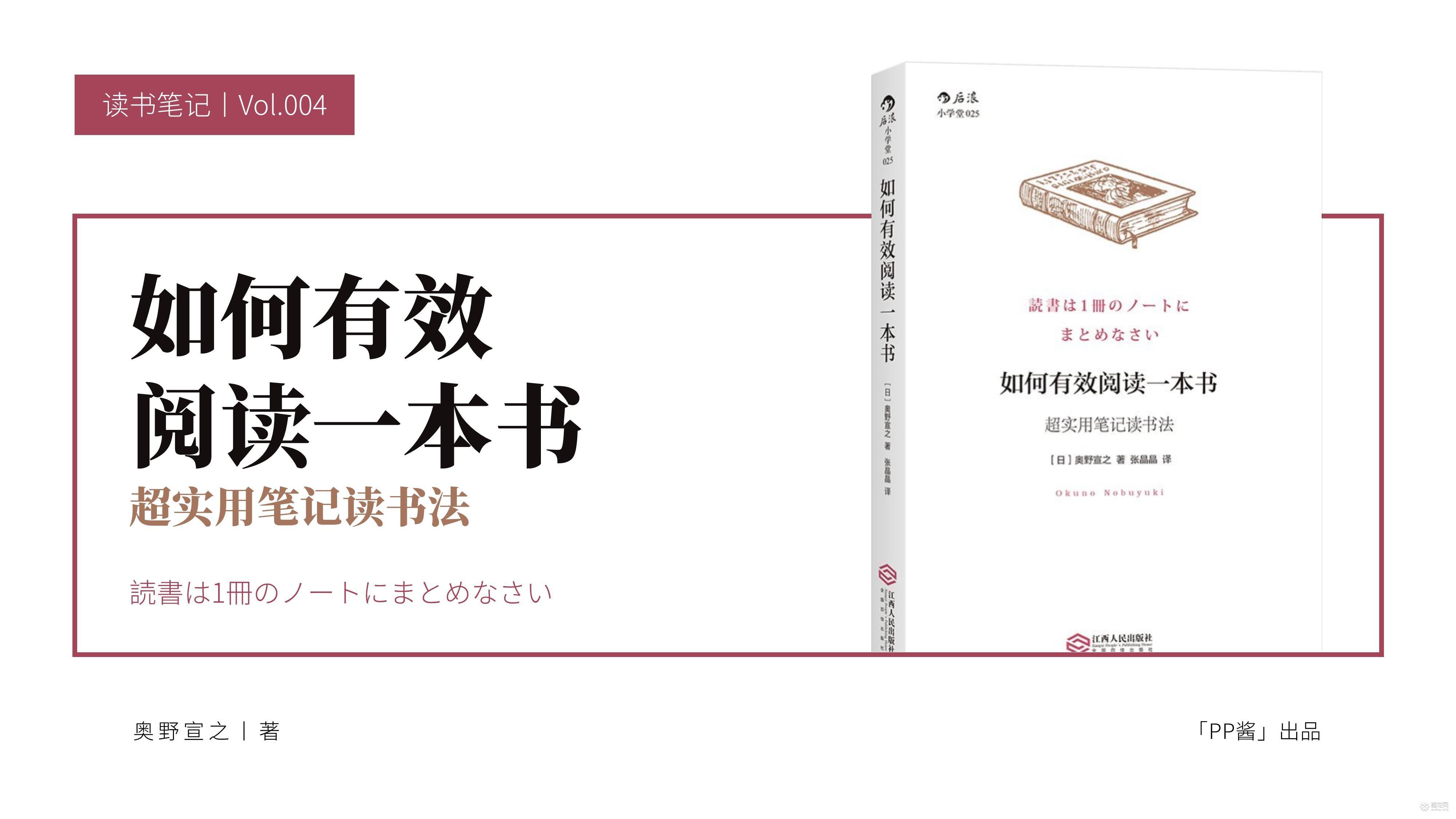 探索更高效的信息获取方式！《如何有效阅读一本书》PPT版读书笔记