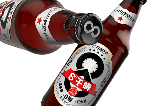 哲仕新作 x 啤酒包装设计 瓶装啤酒包装