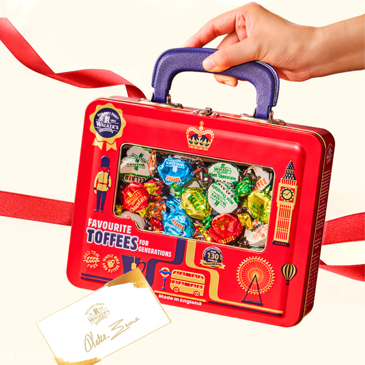 象鸟创意x英国沃尔克斯太妃糖（Edas）礼盒包装设计