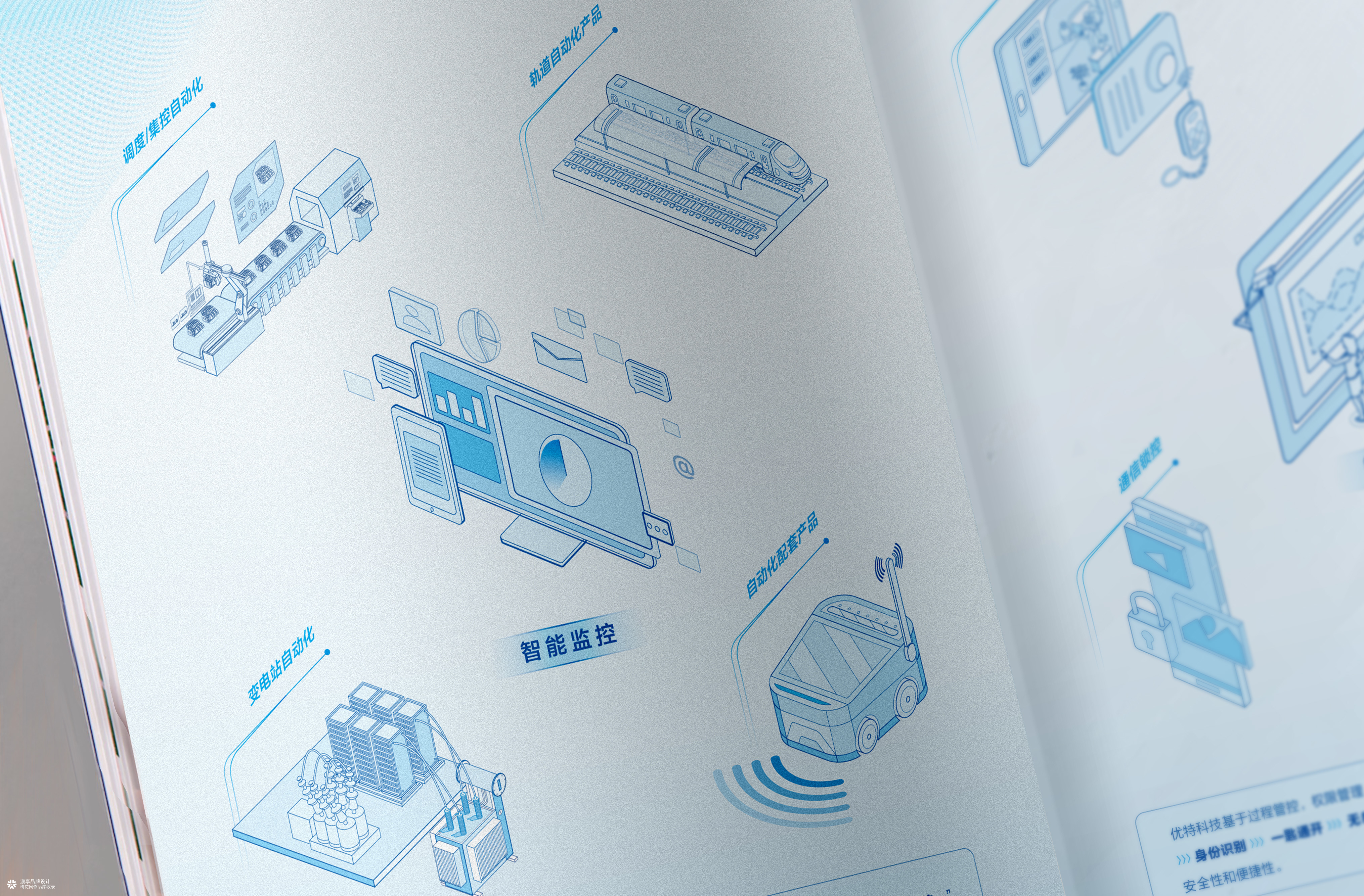 优特电力科技画册设计