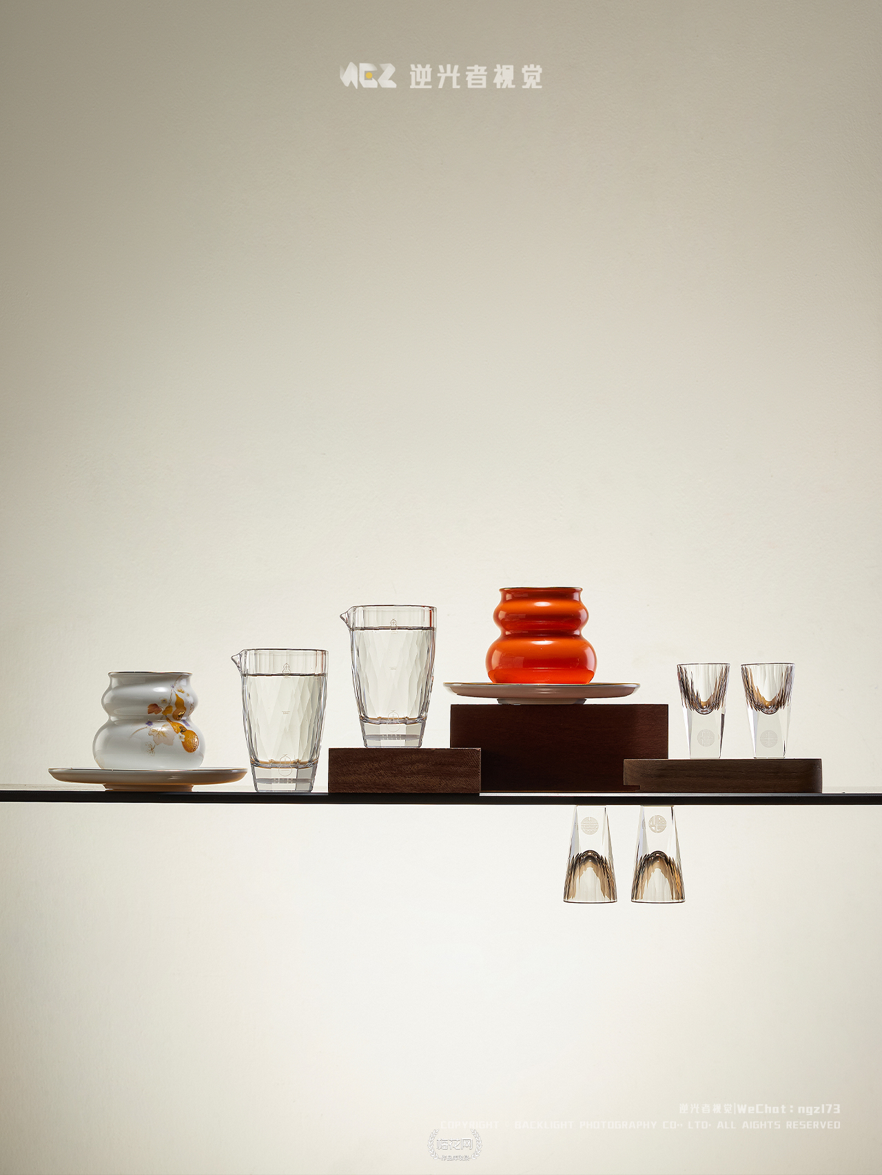 茶具静物摄影/酒杯产品摄影/安斯丽/逆光者视觉