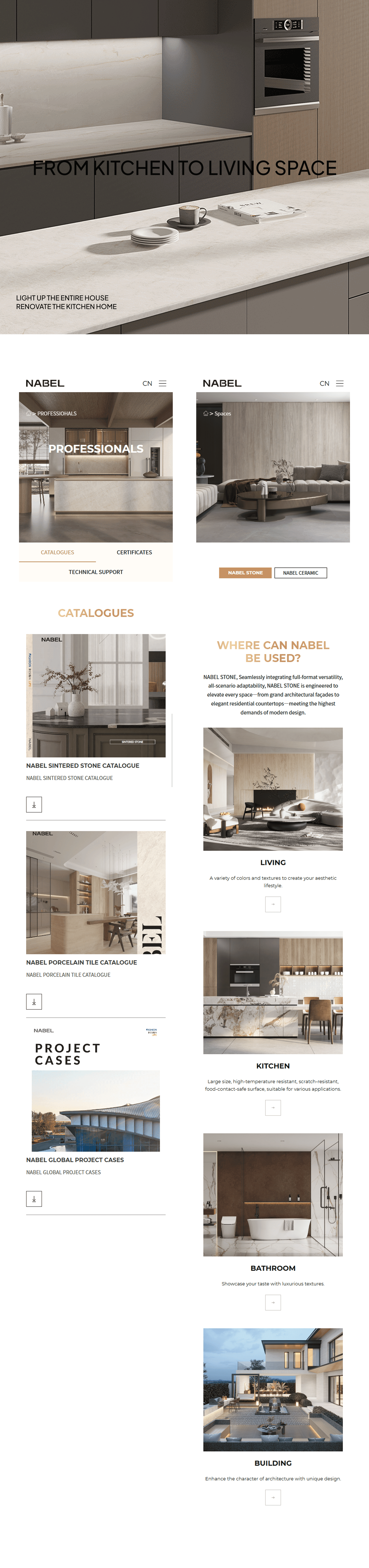 高端网站建设公司——诺贝尔瓷砖，细节皆是艺术