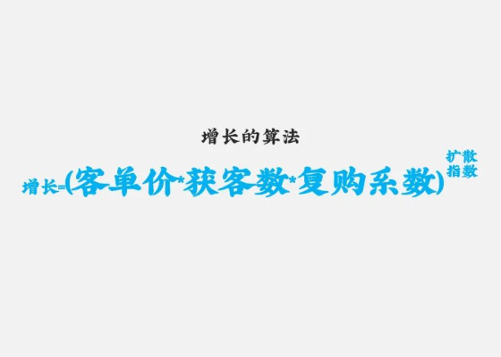 增长的算法与品牌思维模型