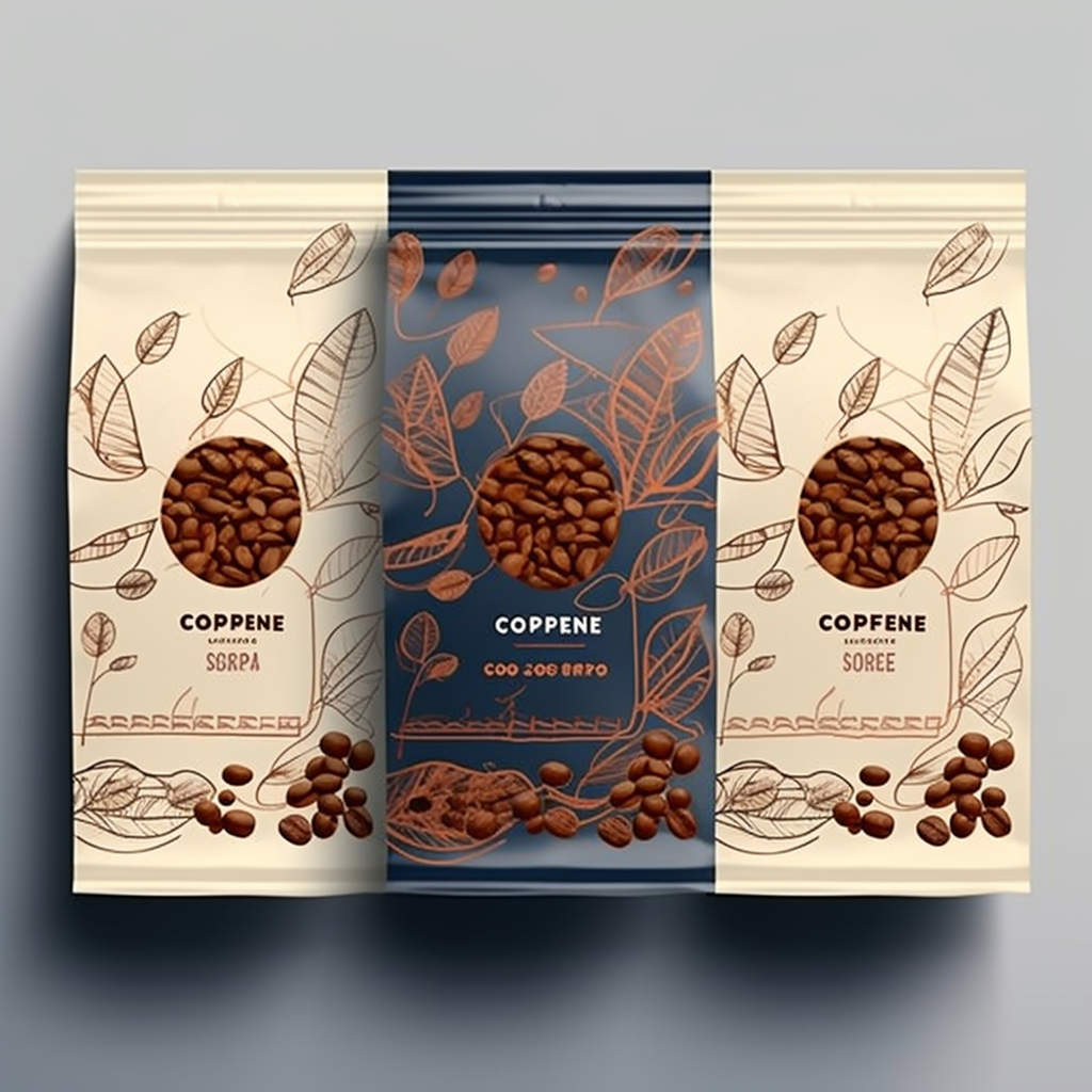  咖啡包裝礼盒包装袋饮料高级饮品设计