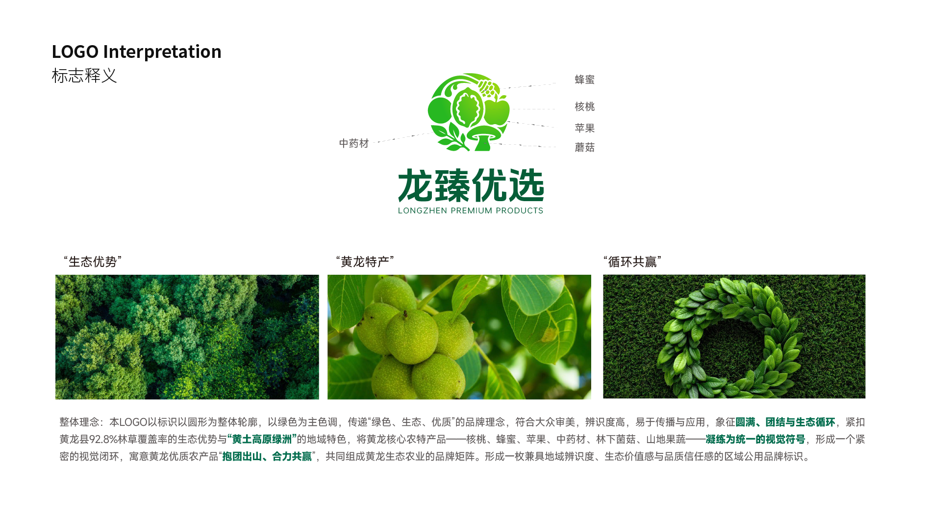 黄土高原林海馈赠｜黄龙县农特产品区域公用品牌全案设计✨