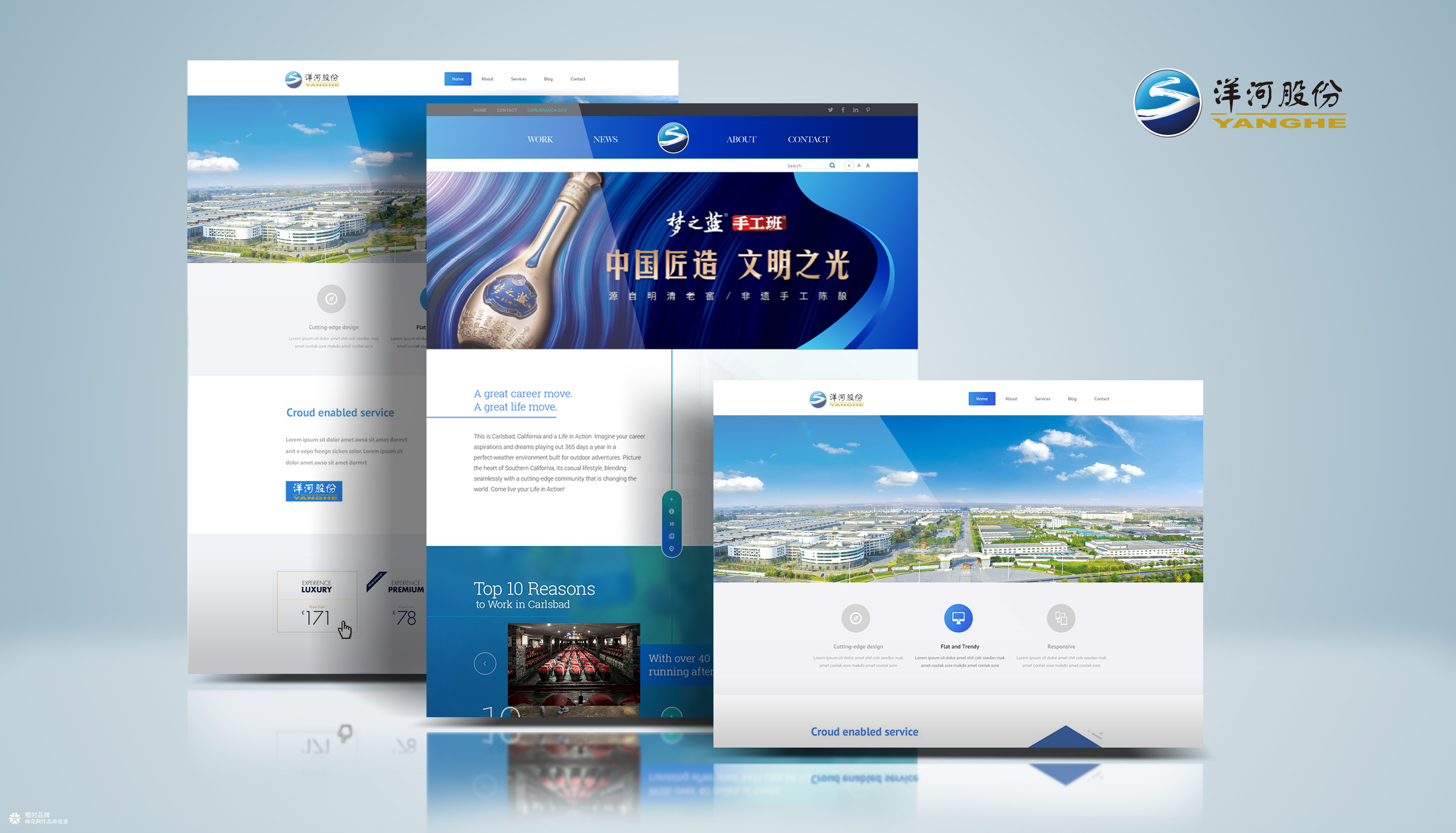 洋河股份品牌形象设计