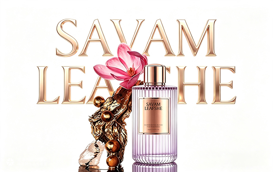 莎梵丽诗 SAVAM LEAFSHE｜轻奢花香香水全案包装设计