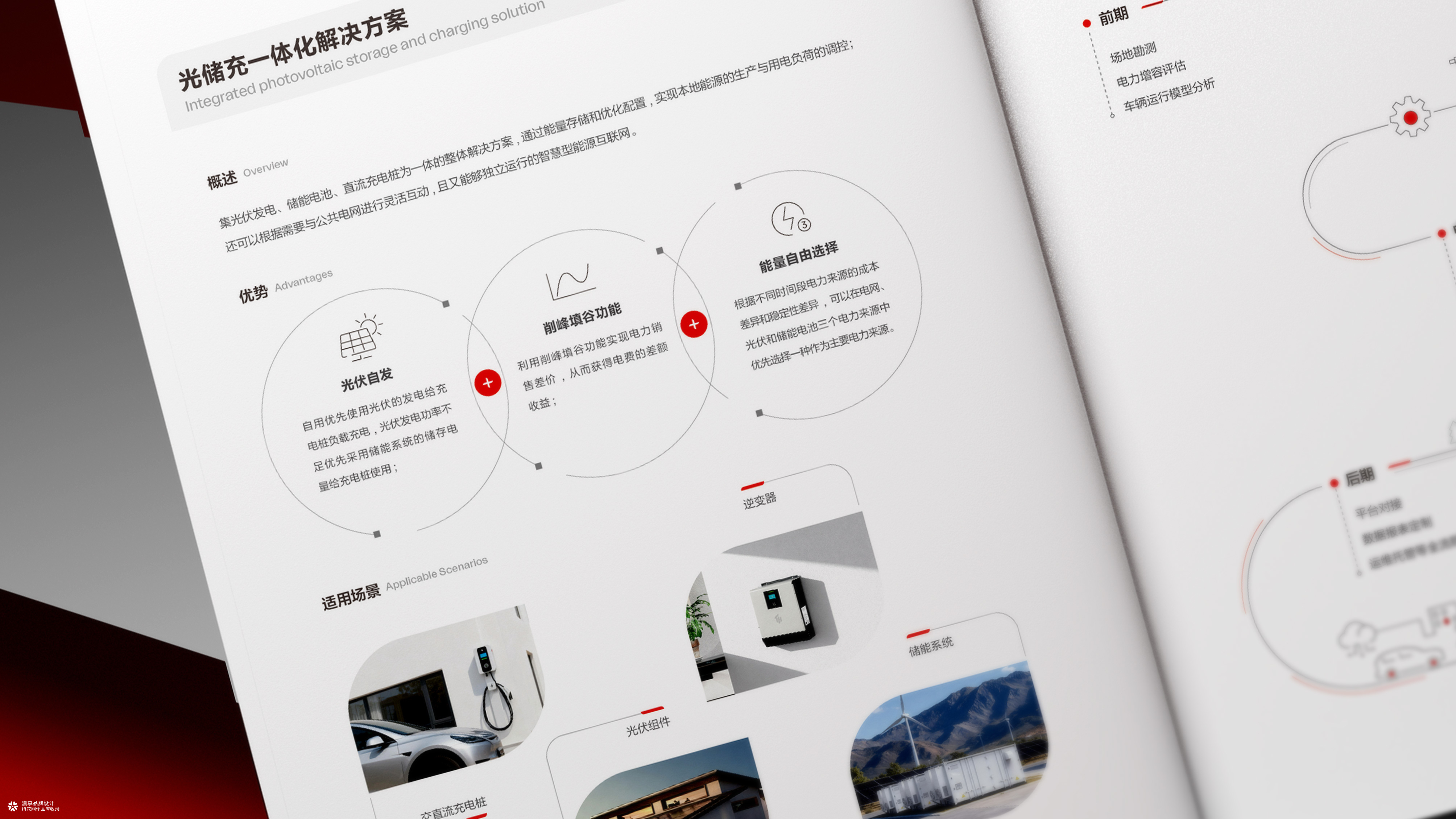 智慧充电桩企业画册设计