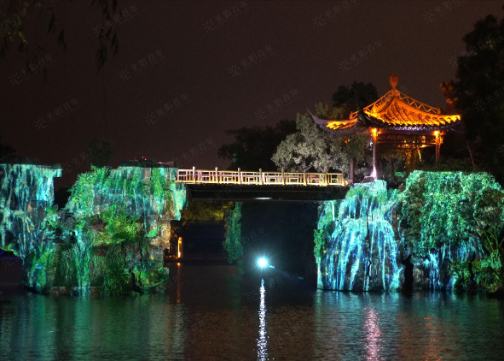 唐诗国粹主题夜游《二分明月忆扬州》