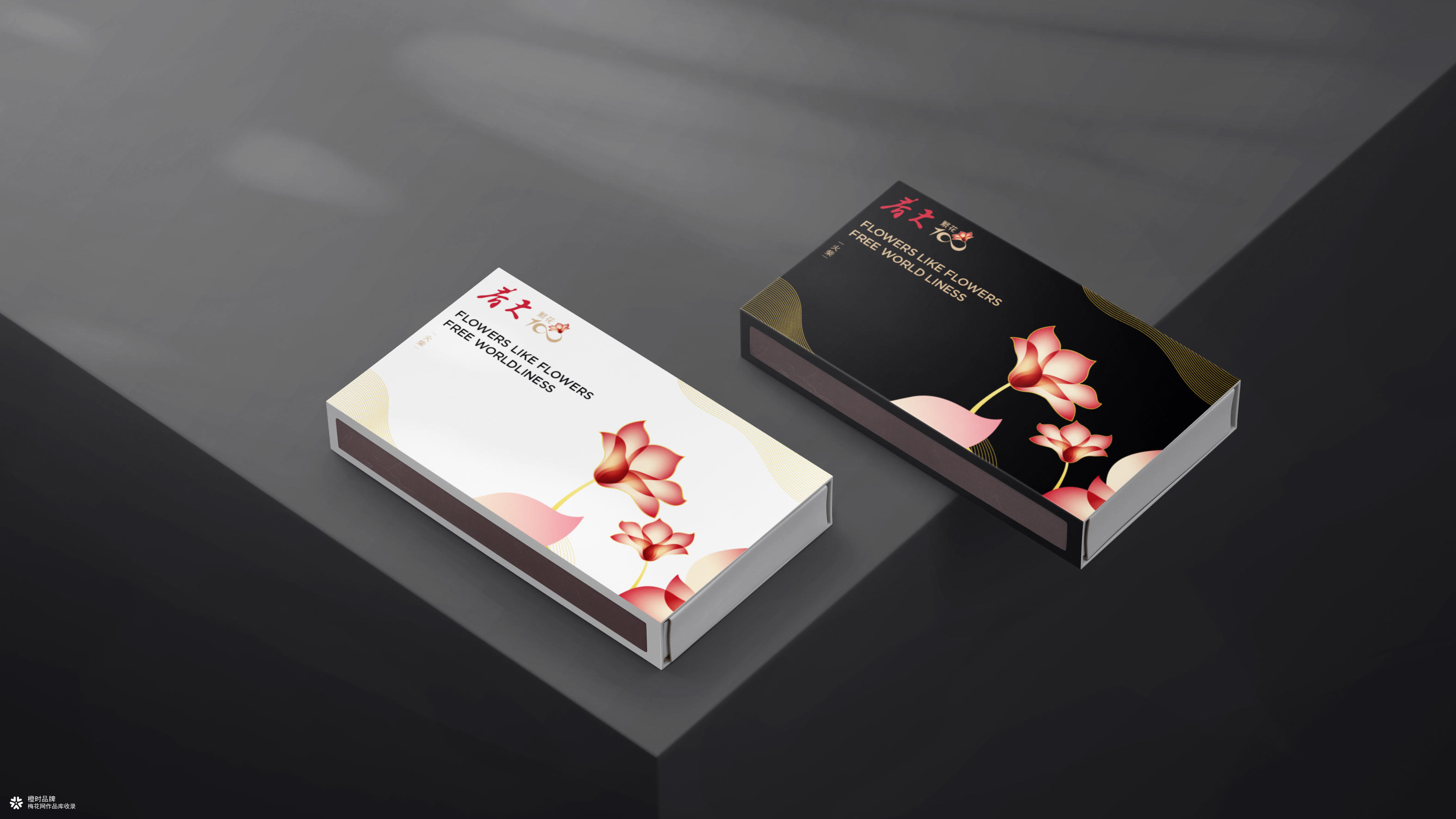 春天繁华100香烟品牌设计