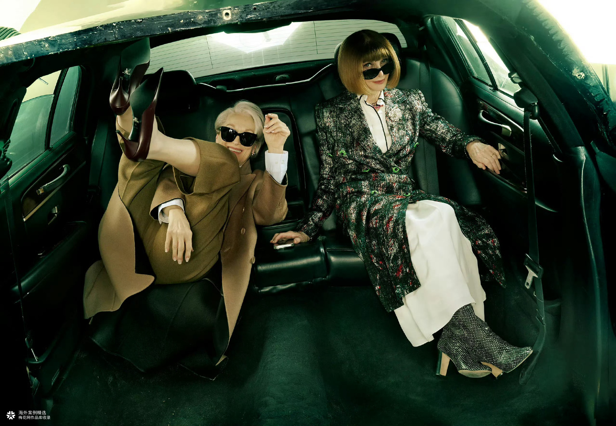 VOGUE 让两位「女魔头」世纪同框了