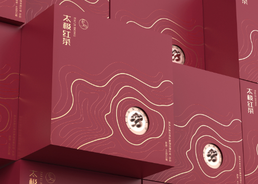 太极红茶包装 茶叶礼盒包装 高端茶叶包装设计