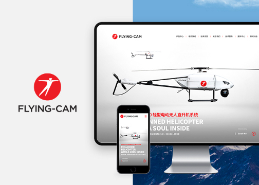 唯吾 (Flow) 企业国际化网站建设案例分享：FLYING-CAM无人机网站建设