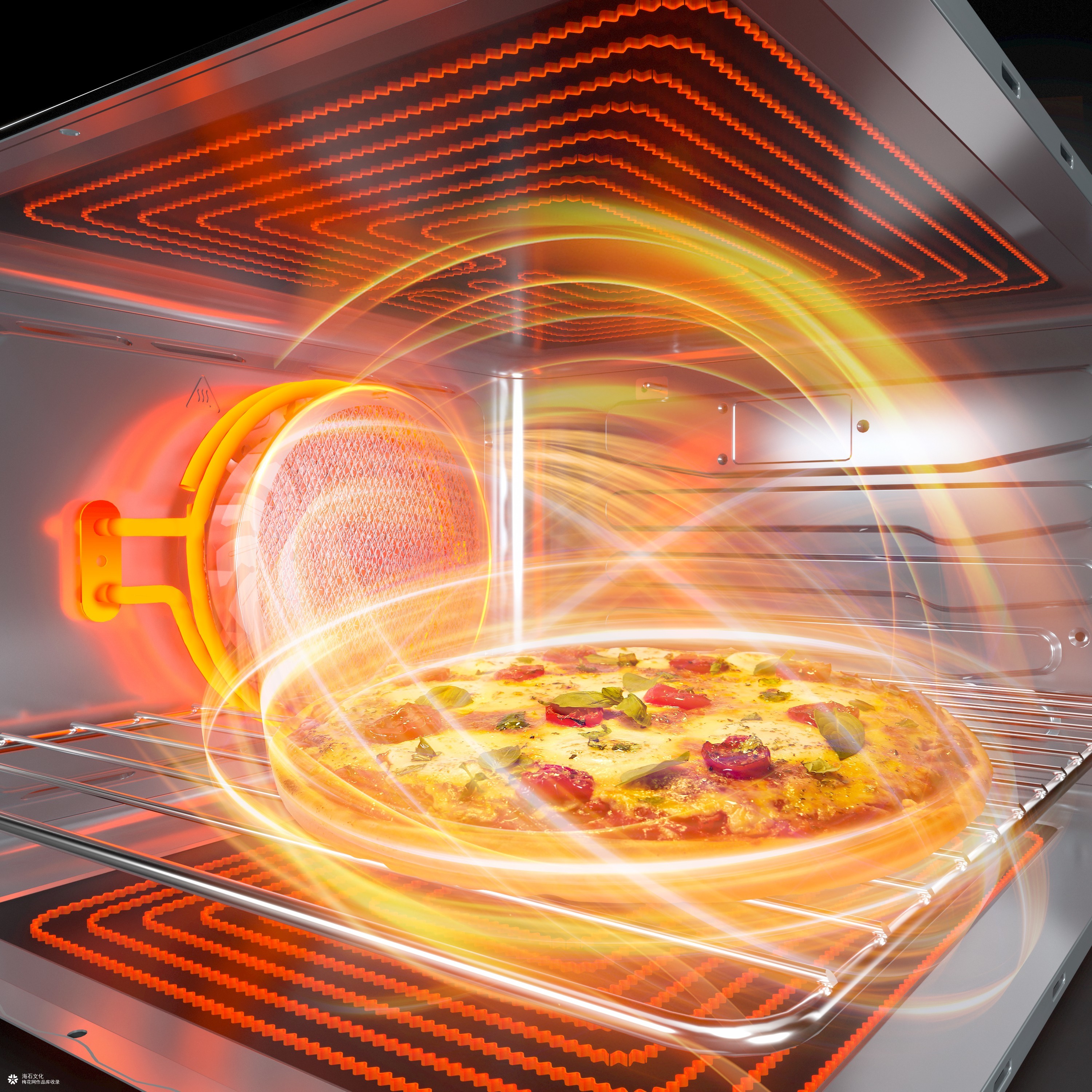 静物拍摄|小家电拍摄|厨电外销亚马逊小烤箱食物氛围