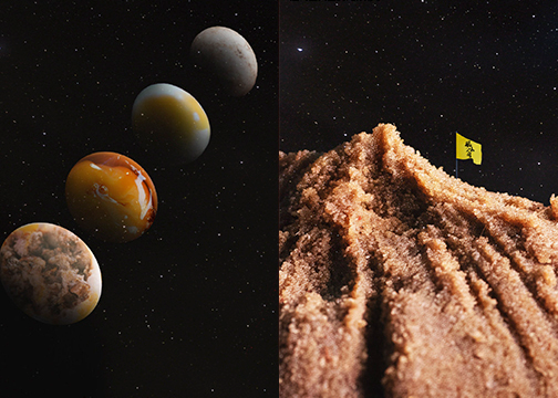 《风味人间2》太空探索系列海报，绝美！